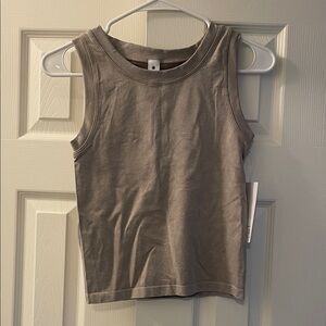 Yogalicious Beige Tank